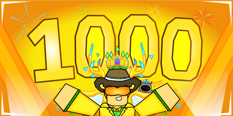 Congratulations Ethan101 for reaching One Thousand Subscribers!